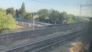 поезд №21 Семей-Кызылорда.