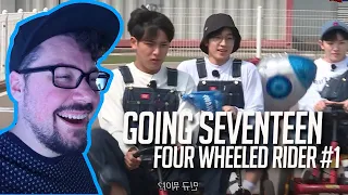 Mikey Reacts to [GOING SEVENTEEN 2020] EP.21 Four Wheeled Rider #1
