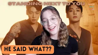 Jung Kook 'Standing Next to You' MV Reaction