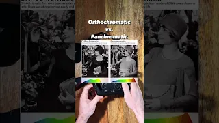 B&W Orthochromatic Film Comparison!