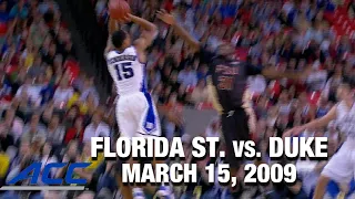 Florida State vs.Duke Championship Game | ACC Basketball Classic (2009)