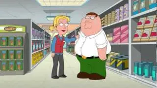 Peter lost in grocery shop