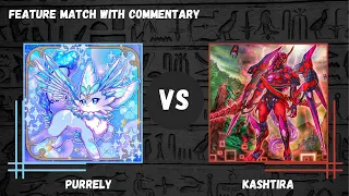 Purrely vs Kashtira [Feature Match with Commentary Yu-Gi-Oh!]