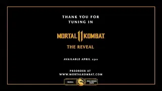 Mortal Kombat 11: The Reveal (LA) | запись прямого эфира