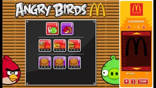 Angry Birds McDonalds gameplay