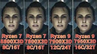 Ryzen 7 5800X3D vs Ryzen 7 7800X3D vs Ryzen 9 7900X3D vs Ryzen 9 7950X3D | Which one you should buy?