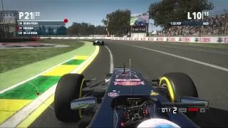 F1 2012 Career Live Commentary Australian Grand Prix Melbourne Race Season 1