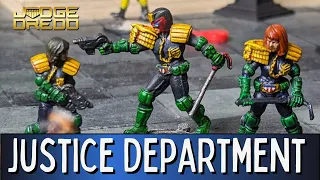 Judge Dredd - Building the Justice Department #judgedredd #warlordgames