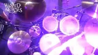 Wasted Heroes - Fire (Scooter cover), Live drums