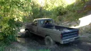 just a little mud in my  77 ford highboy