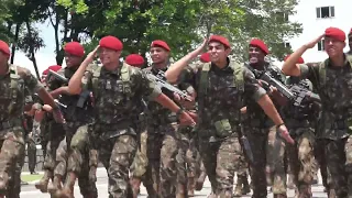 DESFILE DA TROPA Paraquedista