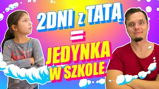 2 DNI z TATĄ = jedynka w szkole?! #149 Sara