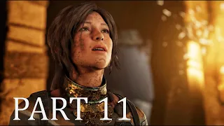 SHADOW OF THE TOMB RAIDER: PART 11 [THE MOUNTAIN TEMPLE] - Let's Play PC Gameplay Walkthrough