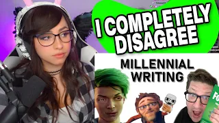 Millennial Writing | Bunnymon REACTS