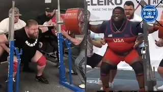 Tested Vs Untested Squat WR For Each Weight Class