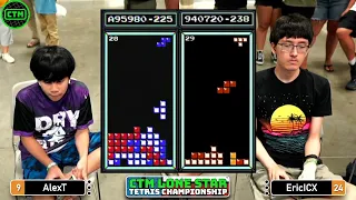 LONE STAR CHAMPIONSHIP BEGINS! Alex T, Eric, Ella, Benjy | Rd 1 | Classic Tetris Monthly