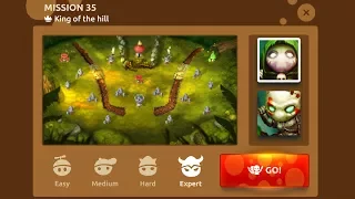 Mission 35 | Episode 2 | Walkthrough Campaign | Mushroom Wars 2