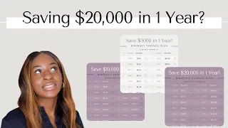 How I Plan To Save/Invest $20,000 in 2021! Savings Challenge | xoreni