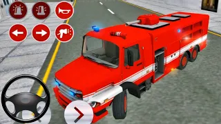 Fire Truck Driving Simulator 2020 🚒 Real Emergency Services Game #4 -  Android GamePlay