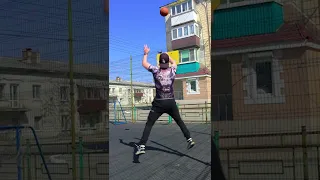 Учусь бросать мяч в кольцо за 24 часа🏀 #shorts