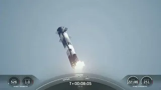TOUCHDOWN! SpaceX Falcon 9 B1077-10 (CRS NG-20)