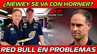 🚨 ¡LO ULTIMO! Si Se Va HORNER ¿Se va NEWEY? 🧐 RED BULL en MOMENTO COMPLICADO 🔥 F1