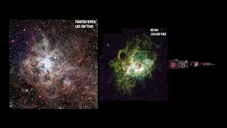 Nebulae Size Comparison