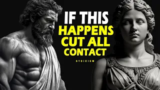 12 SIGNS that YOU should CUT all contact with someone – STOICISM