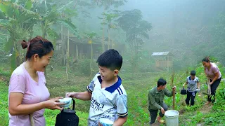 Emotional journey: Taking care of the corn garden, roasting ducks for BINH to go to boarding school