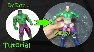 Como Articular Figura Basica tipo Marvel Legends