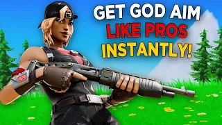 How To INSTANTLY Get GOD Aim FAST and Improve in Fortnite Like Pro Players