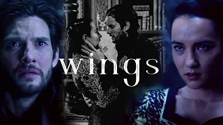 Alina and the Darkling | wings [ shadow and bone ] ( Aleksander, Kirigan )