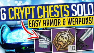 Destiny 2 | 6 FREE RAID CHESTS! How To Get DEEP STONE CRYPT Chests Solo! - Beyond Light