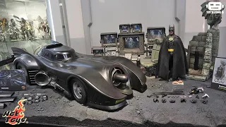 [First Look!] Hot Toys Batman1989 - 1/6th Batmobile & Batman Collectible