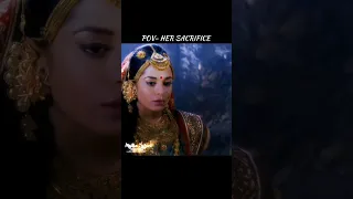 POV- Yagyaseni's Sacrifice 🔥💔 //Pooja Sharma// 2.3k subs special #mahabharat #starplus_mahabharat