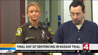 Final day of sentencing in Nassar trial