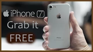 How to get a apple iPhone 7 for FREE 2017 ! with iPhone 7 Review