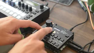 Qun mk2 short demo: Sequencing external synth