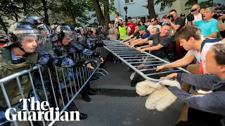 Moscow police detain hundreds over election protests