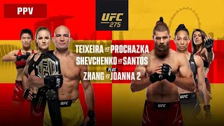 UFC 275 Full Card Prediction