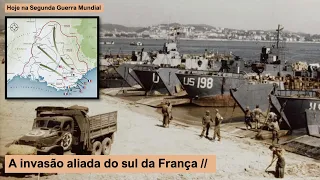 A invasão aliada do sul da França