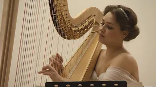 C.Debussy - Dances for Harp and String Orchestra: Dance profane. Sofia Kiprskaya - Harp