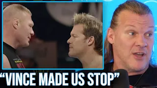Chris Jericho Wanted To Fight Brock Lesnar For Real