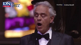 Andrea Bocelli stunning performance in empty Duomo Cathedral on Easter