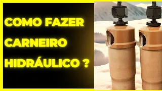 Como fazer carneiro hidráulico (parte 1) #hortalicasbaraodacunha