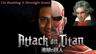 The Rumbling Moonlight Sonata 3rd Movement  (Attack on Titan x Ludwig van Beethoven Mashup)