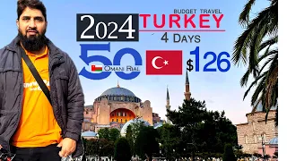 💸 $126 Budget 4 days Turkey Visit 2024  Budget | Turkey Travel Vlog | Oman to Turkey via Salamair