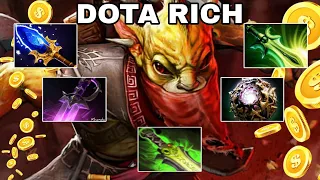 Silent killer bounty hunter insane mid play | dota Rich unltd jinda | dota 2