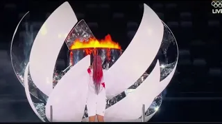 OLYMPIC WORLD REACTS TO TOKYO 2020 OPENING CEREMONY! NAOMI OSAKA LIGHTS THE FINAL TORCH!
