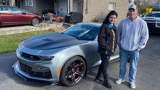 New 2024 Chevrolet Camaro 2SS 1LE in Sharkskin Metallic Owner Interview with The Camaro Cave in PA